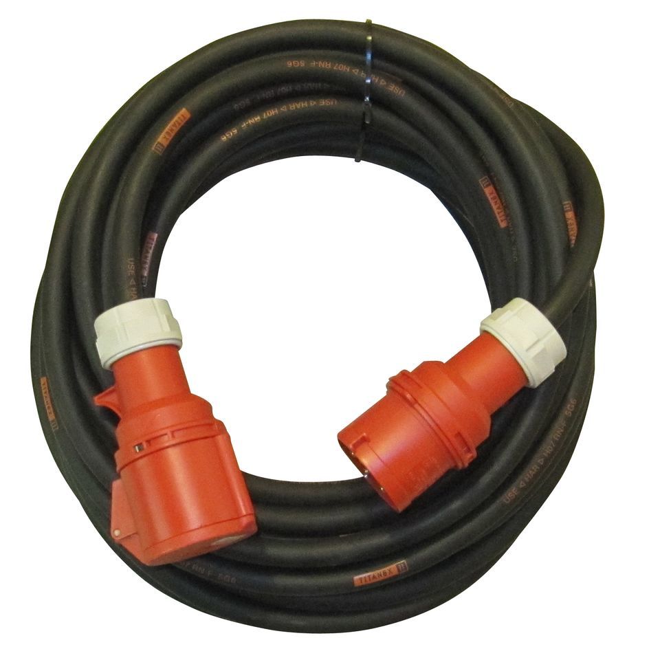 32A krachtstroomkabel 10m - Afbeelding 2